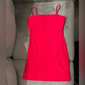 Susana Monaco Red Mini Dress - Size Large